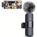 New Latest Type-C Lavalier Microphone for Smartphones – Clear Audio for Video Recording. 