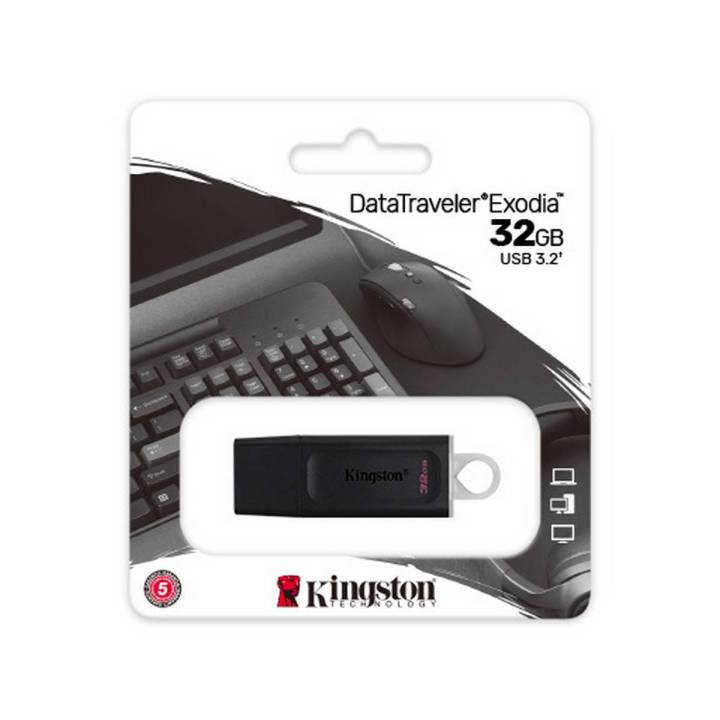 Kingston DT Exodia 3.2 USB Flash Drive DTX - 32GB 5 Years Warranty