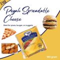 Burger Cheese Slice | 10 Slices Pack | Imported Halal Slice Cheese | Pegah Cheddar Cheese for Pizza, Sandwich, Toast & Burgers. 