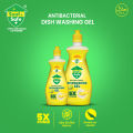 SaafnSafe Anti-Bacterial Dishwashing Gel 250 ML (Pack of 3). 