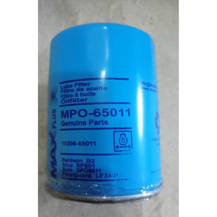 NISSAN PICK/UP SD-2300 & SD-2700 / GENRATOR OIL FILTER OEM# 15208-65011 /  W1120 / W1123 / W3410