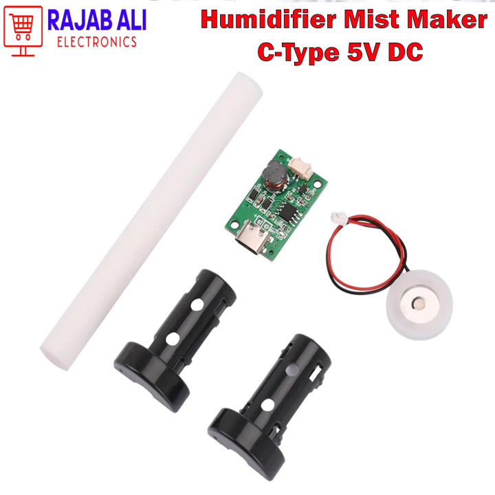 5V C-Type DIY Air Humidifier Module with Integrated Driver Circuit Board and Electronic Fan - Elegant Home Improvement Accessory