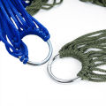 MeterMall Outdoor Travel Camping Sport Hammock Nylon Sleeping Bed Swing With Hooks For Garden Beach Hunting Hiking Traveling 1 / 2 Pcs. 