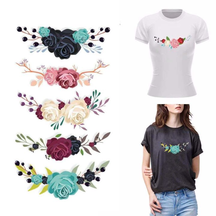 Fabric DIY Decals Badges For Cloth Bag T-shirt Printing Heat Transfer ...