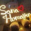 Customized LED Neon Sign plate Couple Names gift- 8 letters in 2499 - Gift for loved ones- Photography Lighting. 