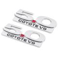 5.0 Coyote V8 Emblem for 11-14 Ford Mustang F150 Side Fender. 