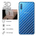 Samsung Galaxy A50 - Carbon fiber - Mosaic Design - Carbon fibre - Decal Skin Sticker - Transparent Back Skin - Back Protector - Sheet. 
