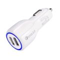 Samsung original Car Fast Charger 3.0/3.1 Fast charging Adopter with blue Lights, car charging Spot Model : DC - 681. 