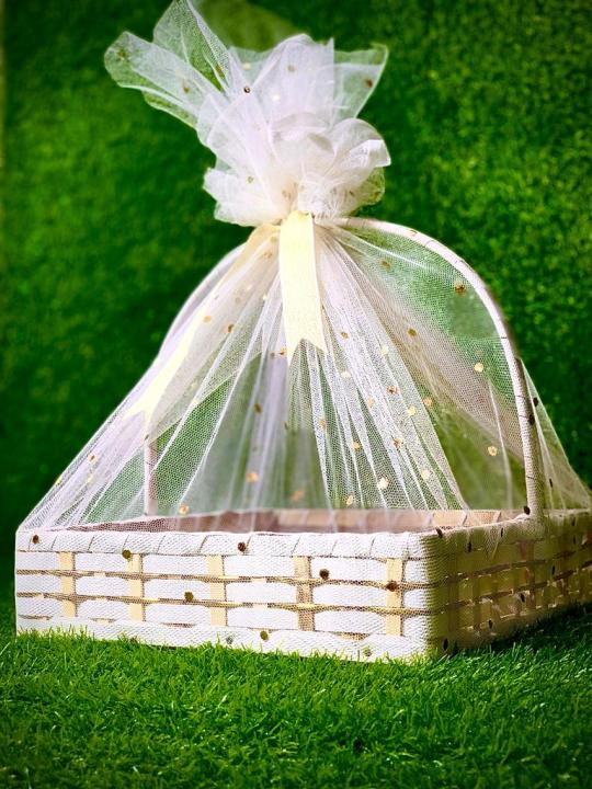Fancy%20gift%20basket%20for%20wedding/engagement/birthday/any%20event%20with%20free%20net%20by%20maxify%20store%20%7C%20Available%20colors%20for%20net%20are%20blue%20%7C%20White%20%7C%20Black%20%7C%20Golden%20%7C%20Pink%20%7C%20Red%20%7C%20Grey%20%7C%20Purple%20-%20Image%202