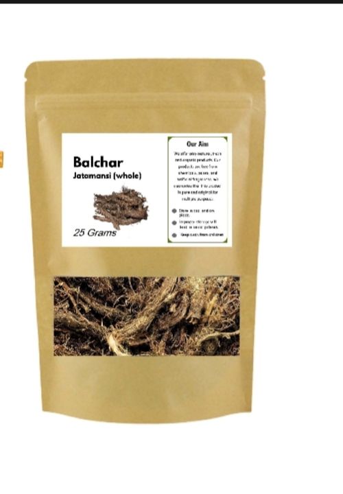 Pure Balchar Jatamansi (Whole & Powder) 25g - 100% Natural Ayurvedic ...