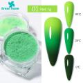 Green Home Manicure Wide Application Thermal Temperature Change Color ment. 