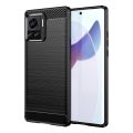 For Motorola Moto X30 Pro/Edge 30 Ultra Brushed Texture Carbon Fiber TPU Phone Case. 