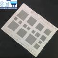 Universal Stencil for Bga IC Reballing Use Solder Paste & SMD for IC Reballing Steel Stencil. 