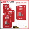HIKSEMI Neo (Hikvision) Micro SD Memory Card Card 32gb - 64gb - 128gb - 256gb - Memory Card HS-TF-NEO Series Video Surveillance MicroSD (TF) With 7 Years Brand Warranty. 
