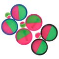 Throw Catch Bat Ball Game Sticky Racket Self-Stick Mitts+Elastic Ball. 