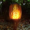 FlameGlow Solar Torch Lights Waterproof Flickering Flame Pathway Spotlight Flame Torch Light IP65 Waterproof. 