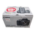 Canon EOS 2000D DSLR Camera with EF-S 18-55mm III Lens. 