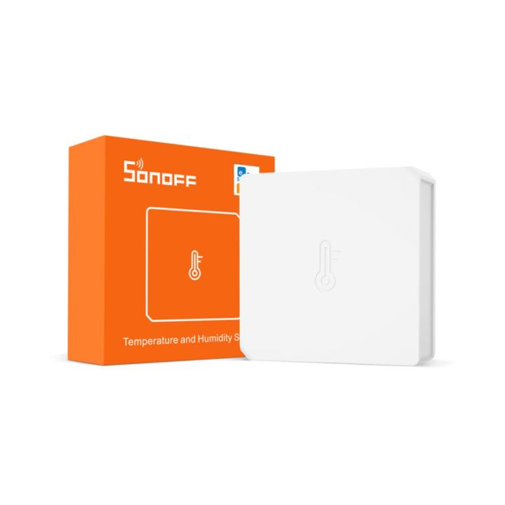 SONOFF SNZB-02 ZigBee Smart Home Real Time Temperature Humidity Feedback Works With SONOFF ZigBee Bridge eWeLink App