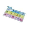 Weekly Pill Organizer, Three-Times-a-Day, Pill Case 7 Day Weekly Pill Box with Medication Reminder Pill Organizer - Morning Noon Evening Daily 21 Detachable Compartments (3x7). 