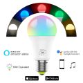 RGBW Bulb WIFI Wireless Control E27 RGB Dimmable Lamp 4.5/7W Home LED Smart Bulb 16 million color light. 