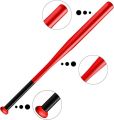 Baseball Bat 32 inch - Self Defense Baseball Bat - Baseball Bat Light Weight - Wooden Baseball Bats, Spots Gear Hitting equipment, Baseball gear, Sports equipment, Baseball bat for fighting, Self defence gadgets Youth, Used with Training Balls (Red). 