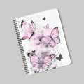 Mayfair Moments -  Butterfly Aesthetic Notebook | A5 , A4 Sizes 200 pages | Girls Notebook | Cute Notebook | Girls Diary | Pink Girl Aesthetic | Butterfly Aesthetic Diary for girls. 