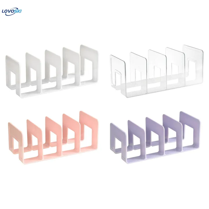 Book%20Stand%20Four%20Section%20Sturdy%20Acrylic%20Bookends%20Handbag%20Divider%20Shelf%20for%20Table%20Study%20Room%20Bookcase%20-%20Image%206