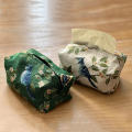 Polyester Tissue Box Paper Drawing *9cm European Design Tissue Case Retro Tissue Cover for Living Room Décor Home Use Office. 