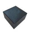 Gift Watch Box Black Plain Storage Heavy. 