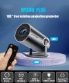 HY300, HY300 Pro & HY300 Plus Android Projector 200/260 ANSI Android 11 4K 1280*720P Dual Wifi6 BT5.0 Allwinner H713 Home Cinema Outdoor Indoor Projector. 