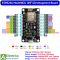 ESP8266 NodeMCU WiFi Development Board for Arduino, IoT, and Smart Projects by Electrica. 