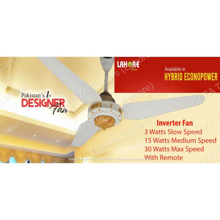 Lahore Fan Ceiling Fan Energy Saver Econopower 3-30 Watts 56 Inches