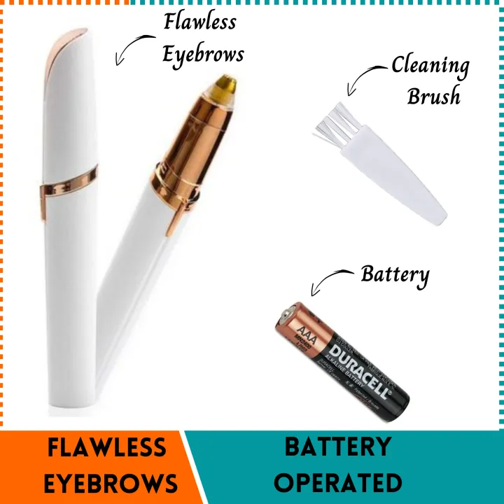 Flawless%20Brows%20Eyebrow%20Hair%20Remover%20Machine%20Pen%20Electric%20Shaver%20For%20Women%20Cell%20Operated%20-%20Image%202
