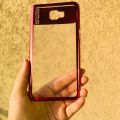 Infinix Note 4 Pro X571 Clear Back Cover With Shine Borders. 