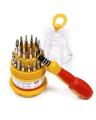 Jackly 31 in 1 - Universal Magnetic Screw Driver Tool Kit - Multicolour. 