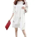 Maternity Clothing China Casual Floral Dress Cotton Loose for Pregnant Women Maternity Clothes Casual Pregnancy Maternity. 