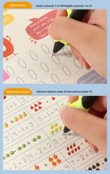 4%20Pack%20Grooved%20Handwriting%20Books%20for%20Kids%20%7C%20Magic%20Practice%20Copybook%20Cursive%20Writing%20Combination%20Groove%20Calligraphy%20Copybook%20for%20Kindergarten%20Preschool%20-%20Image%204