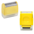 QUANBU 2X Identity Theft Protection Stamp Roller,for Personal Information Blackout, Privacy Confidential and Address Blocker, L. 