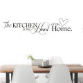 English Letters Kitchen Love Vinyl Wall Sticker on The Wall Decals Art Words Kitchen Background Decoration Stickers Home Decor. 