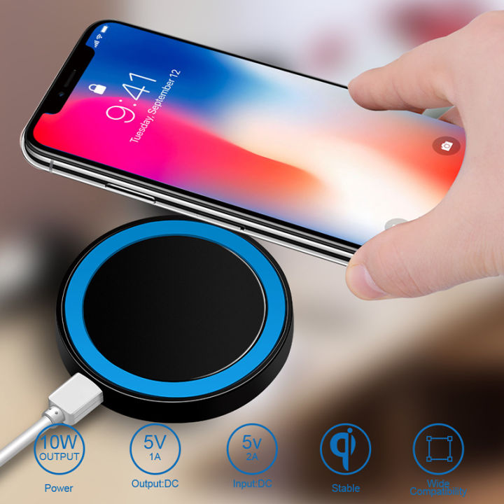 For Samsung Galaxy A80 A70 A60 A50 A40 A30 A20e A10 A50s Qi Wireless Charger Charging Pad Dock Power Case Mobile Phone Accessory