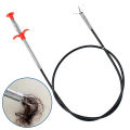 High Quality Drain Cleaner wire Clog Remover Sewer Dredging Device kitchen Sink Grabber Claws Bathroom Drain opener wire drain snake pipe cleaner. 