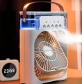 Portable Humidifier Air Conditioner Fan Household Hydrocooling Water mist Cooler Portable Air Adjustment For Office 3 Speed Fan. 