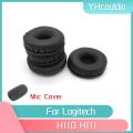 YHcouldin Earpads For Logitech H110 H111 Headphone Accessaries Replacement Wrinkled Leather. 