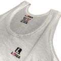 Pack of 2 Men's Sando Banyan - Laiqa Cotton Vest - White Inner wear Without Sleeves. 
