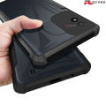 PlusCase for Realme Narzo 50i Case Air Cushion Hard Clear Shockproof Back Cover. 