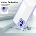 For Motorola G72 Phone Case，Frame Transparent Shell TPU 3 in 1 Back Cover. 