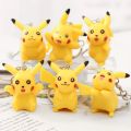 【Funny Bunny Toy Store】Sale Mini Pikachu Figures PVC Action Figure Toys Cartoon Model Figurine keychain. 