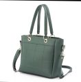 Kickza Double Zip Handbag For Girls And Women New Tote Bag And Shoulder Bags. 