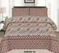 Bedsheet King Size  3-Piece Set (Cotton Fabric). 