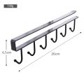 Kitchen Hanger Kitchen Storage Rack Cupboard 6 Hooks Under-Cabinet Hanger Rack New Kitchen Rack Kitchen Shelf Wall Rack By GOLDEN TRADERS. 